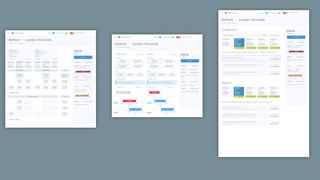 Screenshots of prototype