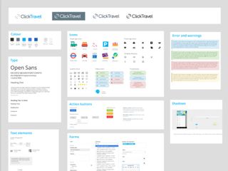 Screenshot of Style guide in Figma