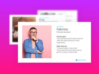 Screenshot of persona Fabrizio