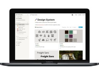 Screenshot of notion wiki